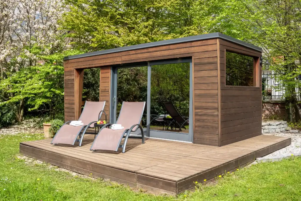 Garden Room in Back Garden